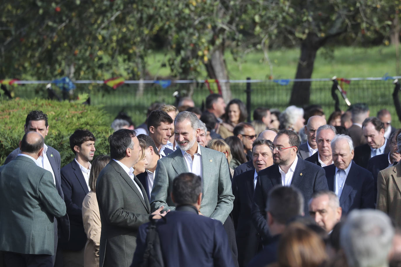 La Familia Real, en Arroes, Peón y Candanal para la entrega del Premio a Pueblo Ejemplar 2023