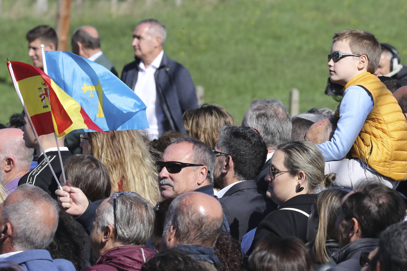 La Familia Real, en Arroes, Peón y Candanal para la entrega del Premio a Pueblo Ejemplar 2023