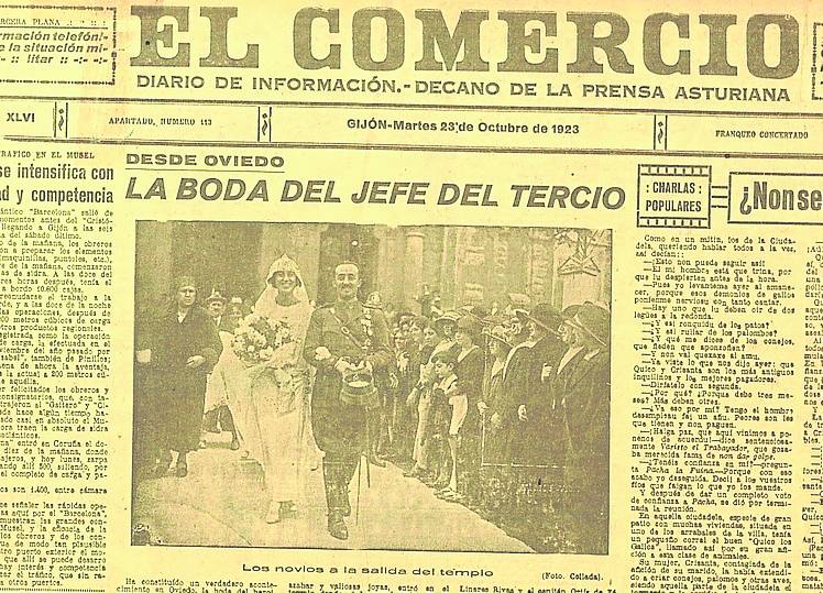 La noticia de sociedad, contra lo habitual, se destacó en portada./