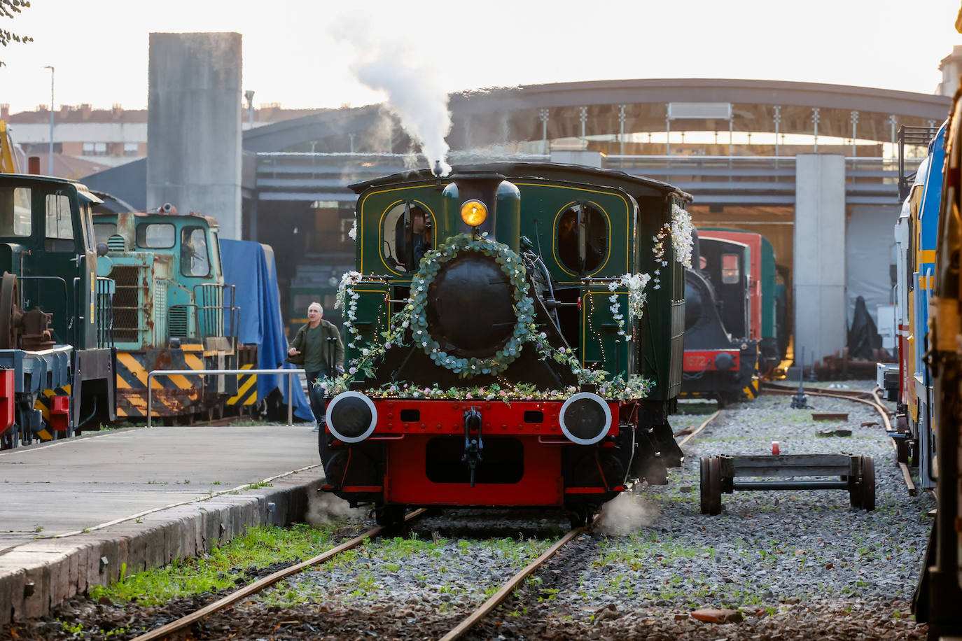 Un millón de visitas para el Museo del Ferrocarril