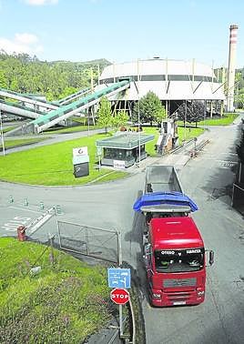 Central térmica de La Pereda, en el concejo de Mieres.