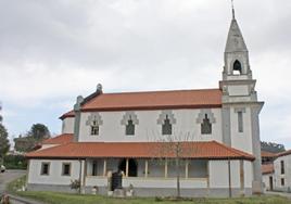 Iglesia de Santa María Magdalena, en la parroquia de Villafría.