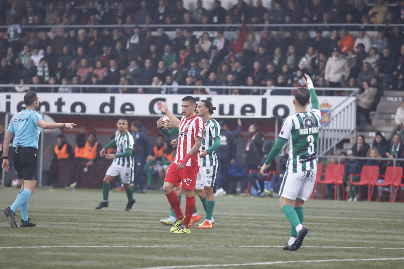 Las mejores imágenes del Guijuelo - Sporting