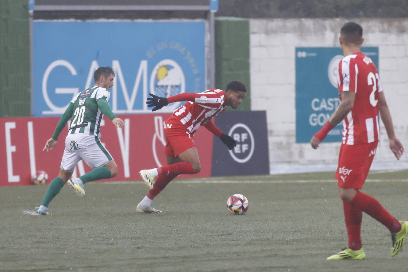 Las mejores imágenes del Guijuelo - Sporting