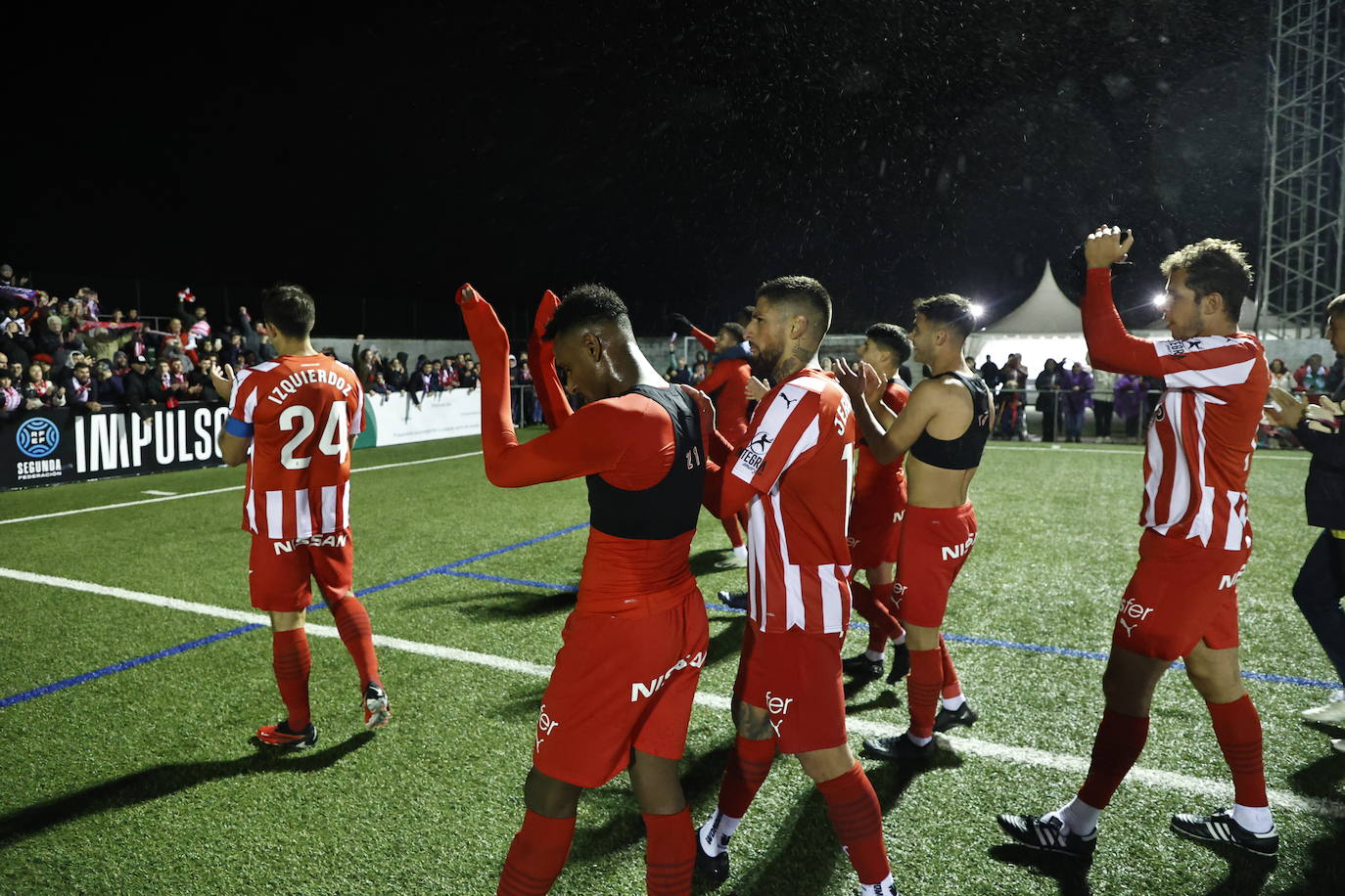 Las mejores imágenes del Guijuelo - Sporting