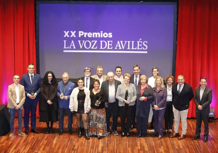 LA VOZ premia a quienes «hacen grande a Avilés y garantizan el futuro con raíces en su tradición»