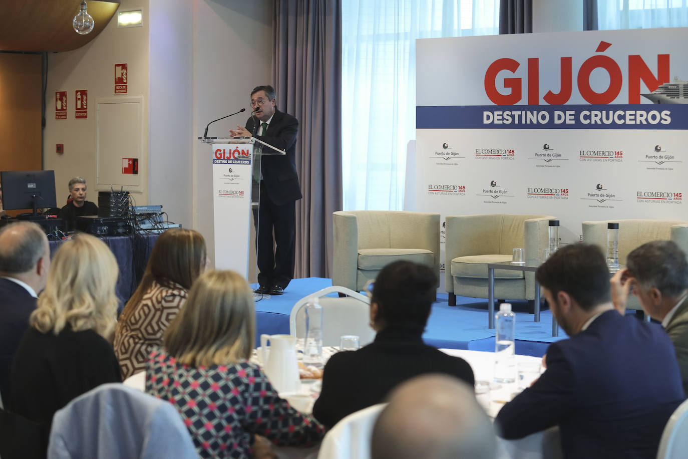 Así ha sido la jornada &#039;Gijón, destino de cruceros&#039;, organizada por EL COMERCIO