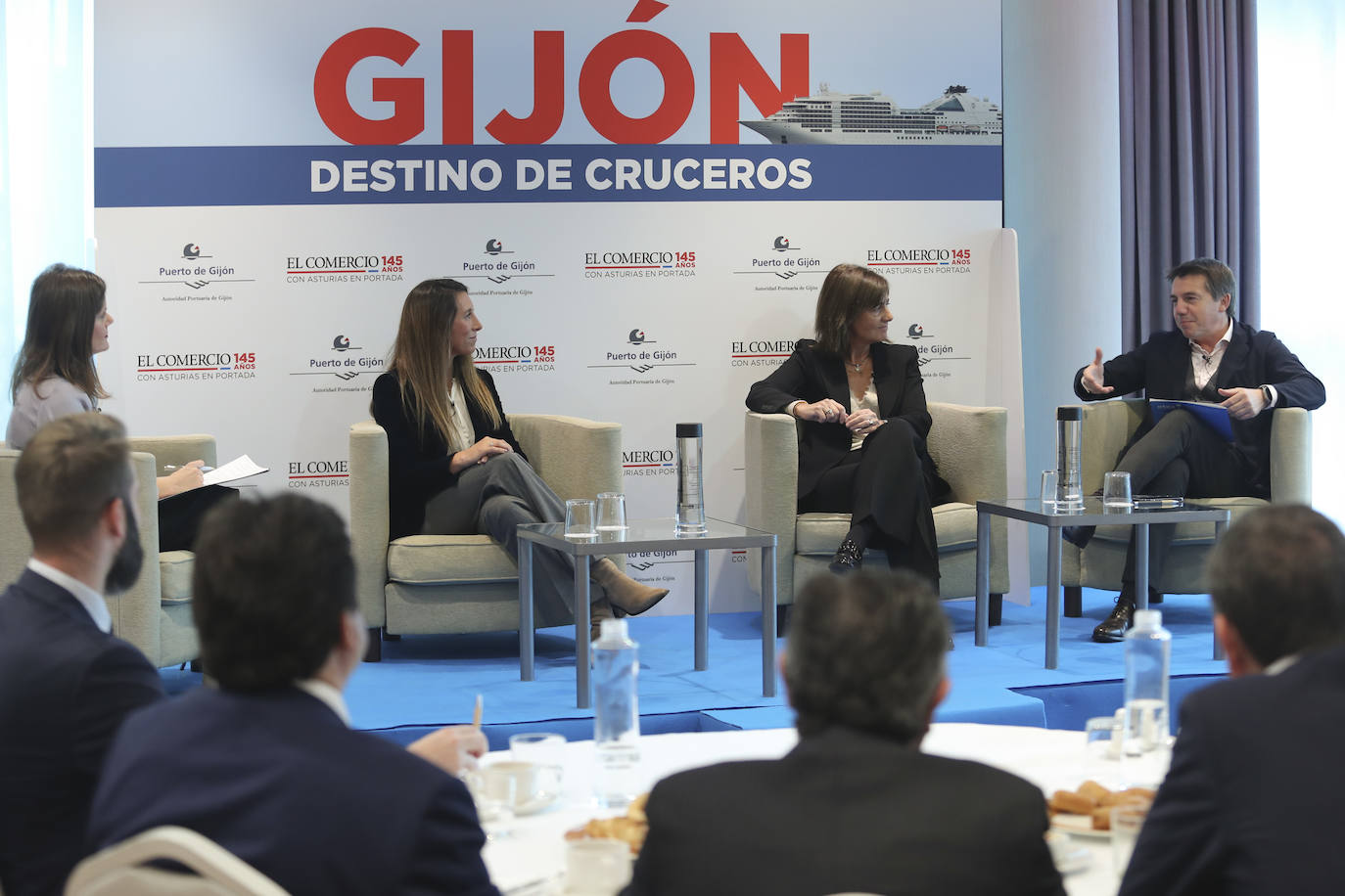 Así ha sido la jornada &#039;Gijón, destino de cruceros&#039;, organizada por EL COMERCIO