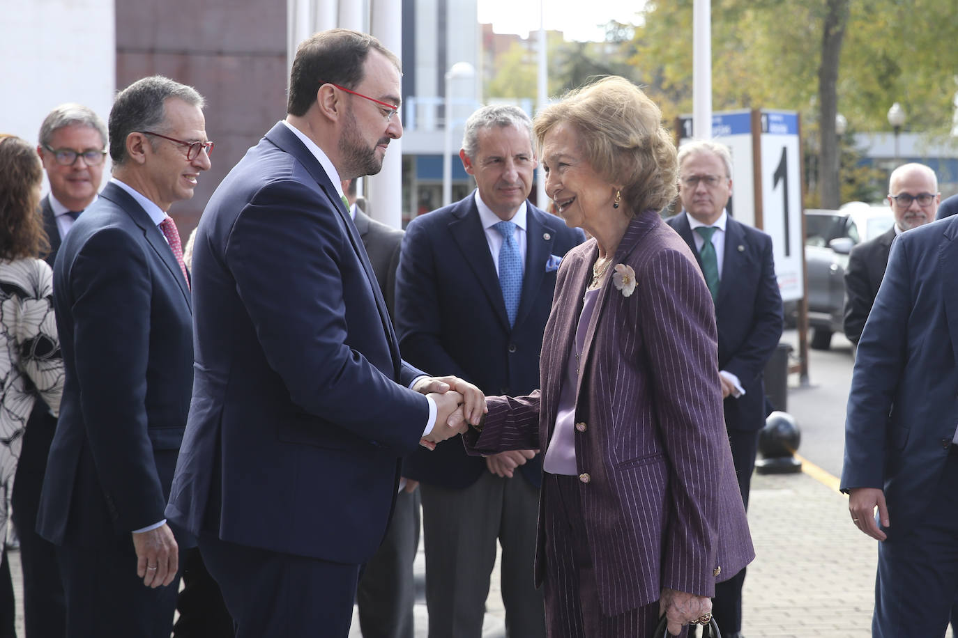 La Reina Sofía inaugura el Congreso Nacional de Alzheimer en Gijón