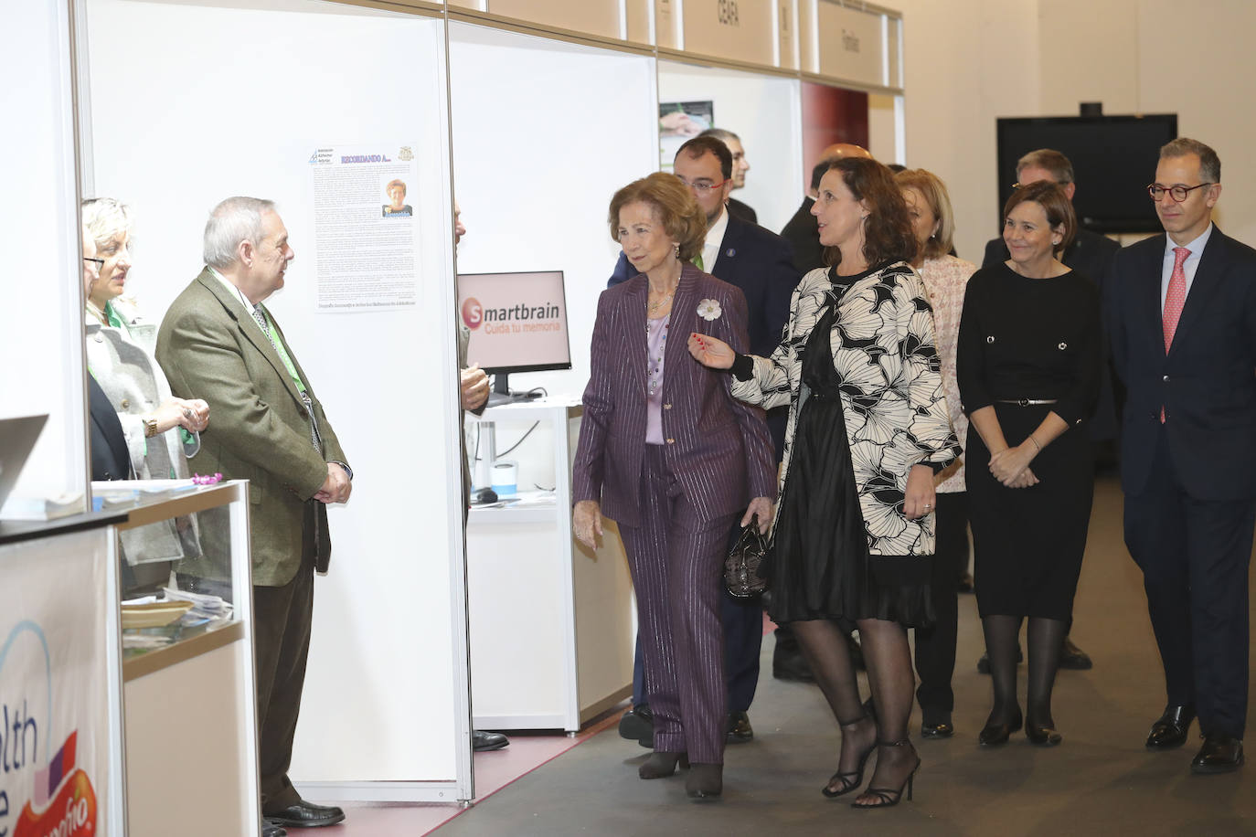 La Reina Sofía inaugura el Congreso Nacional de Alzheimer en Gijón