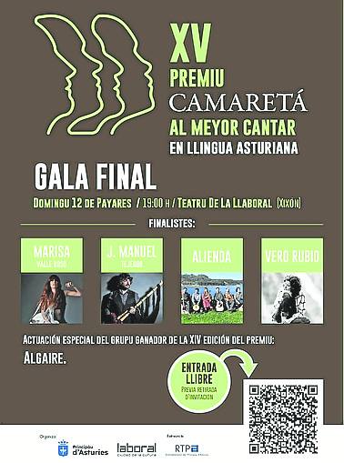 Cartel de la gala.