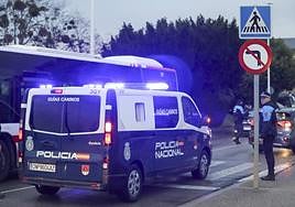 Amplio despliegue de la Policía Nacional en Gijón por la cumbre de la UE.