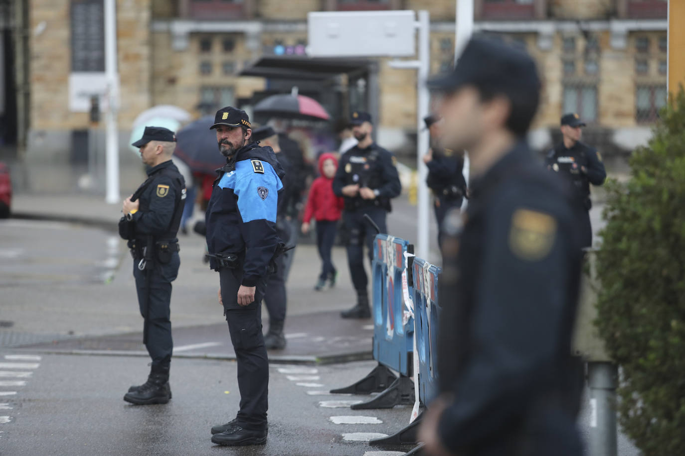 Gijón, blindado por el mayor dispositivo de seguridad de la historia de Asturias