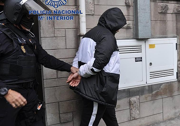 B. H. M, detenido en Avilés este martes.