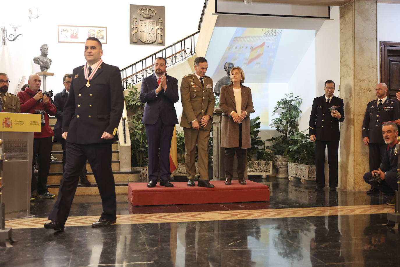 El Día de la Defensa en Asturias, en imágenes