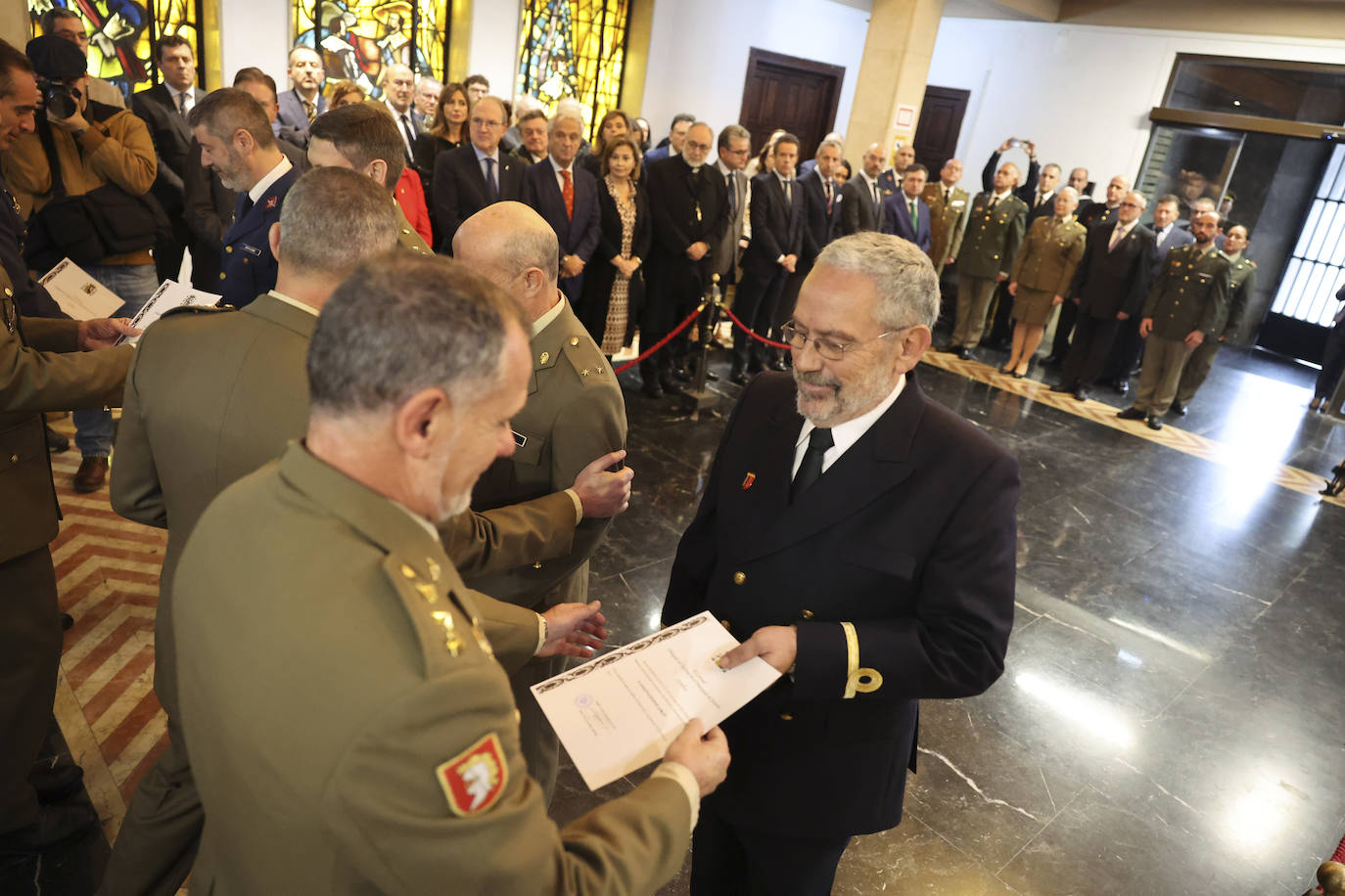 El Día de la Defensa en Asturias, en imágenes