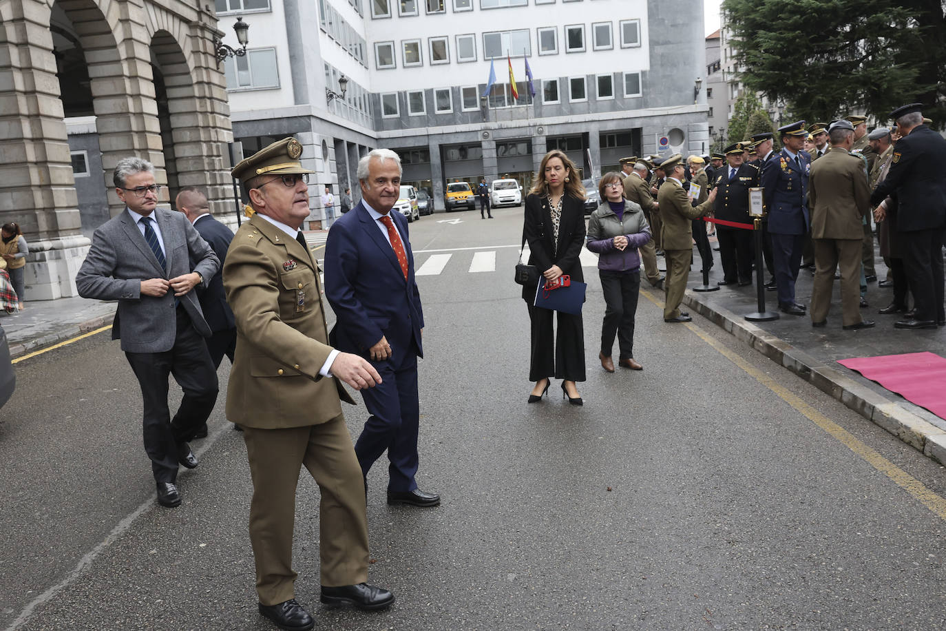 El Día de la Defensa en Asturias, en imágenes