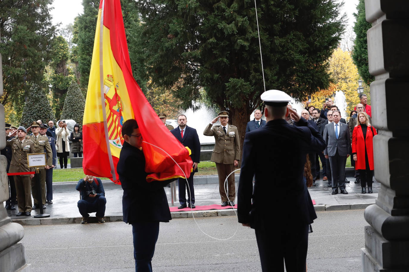 El delegado de Defensa en Asturias apela a la «lealtad y al patriotismo» ante la pérdida de estos valores en la sociedad