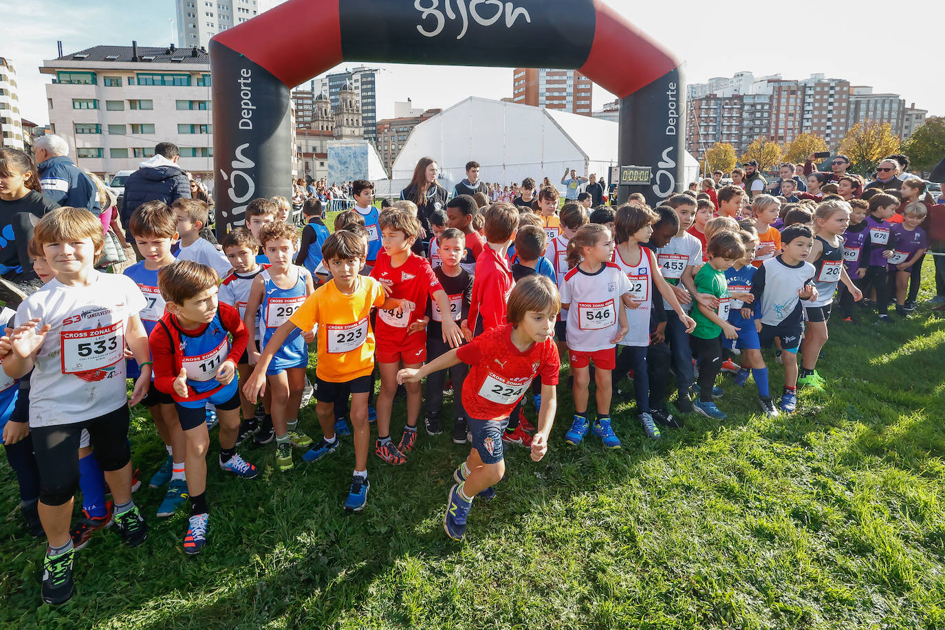 Comienza en Gijón el cross escolar