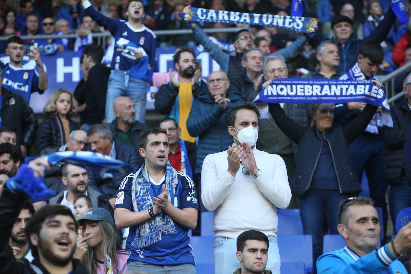 ¿Estuviste viendo el Oviedo - Eibar? ¡Búscate en las fotos del Tartiere!