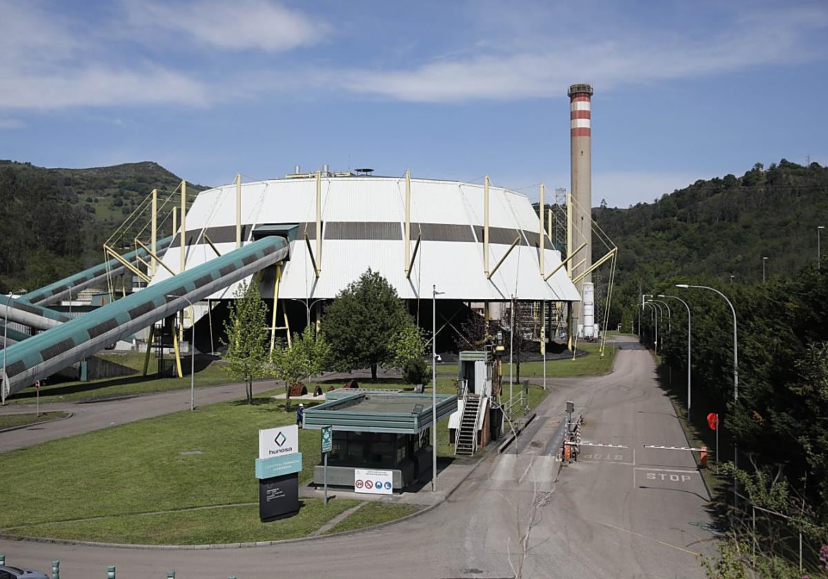 Central térmica de La Pereda, en el concejo de Mieres.
