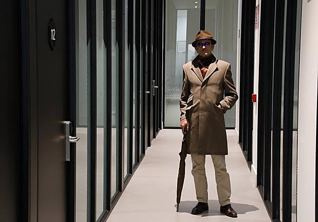 Álvaro Armada, en la sede de EL COMERCIO.