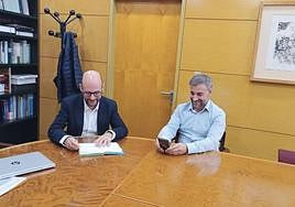 Iván Aitor Lucas y Gerardo Fabián.