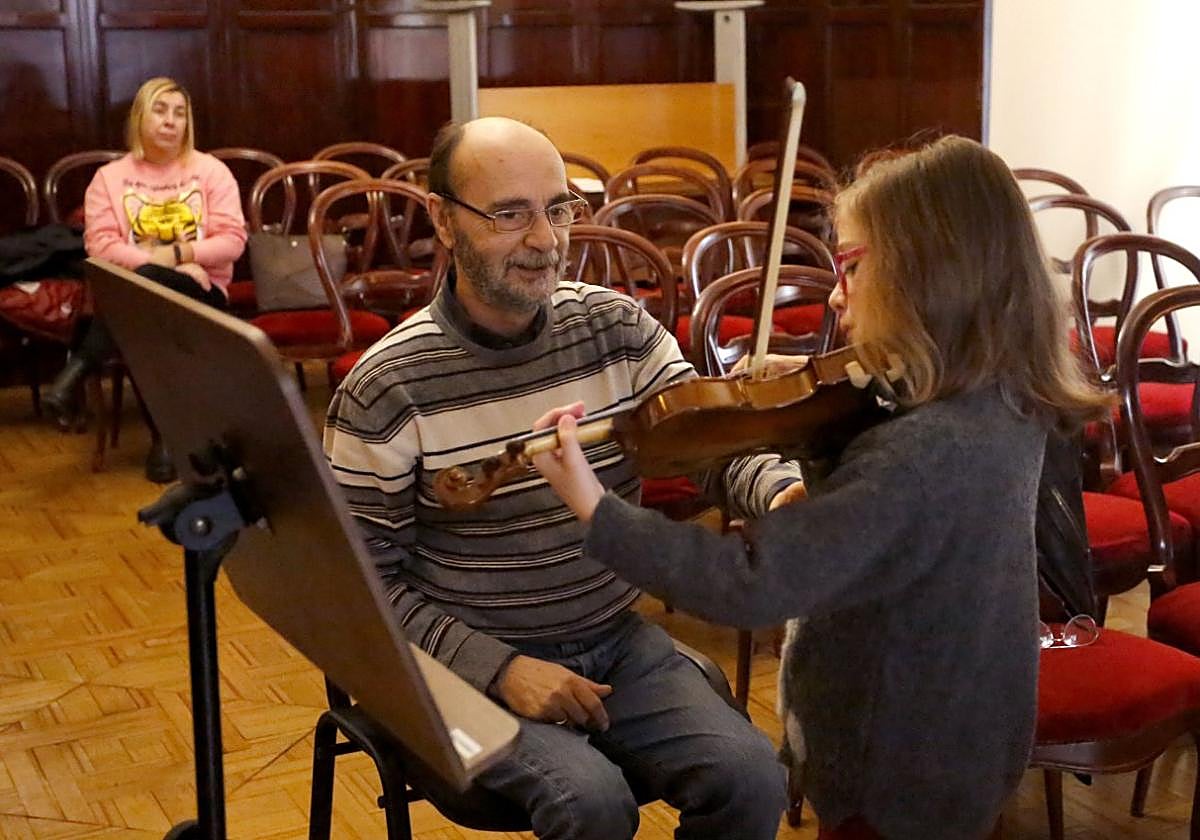 Clases magistrales con Khachatryan en el Conservatorio