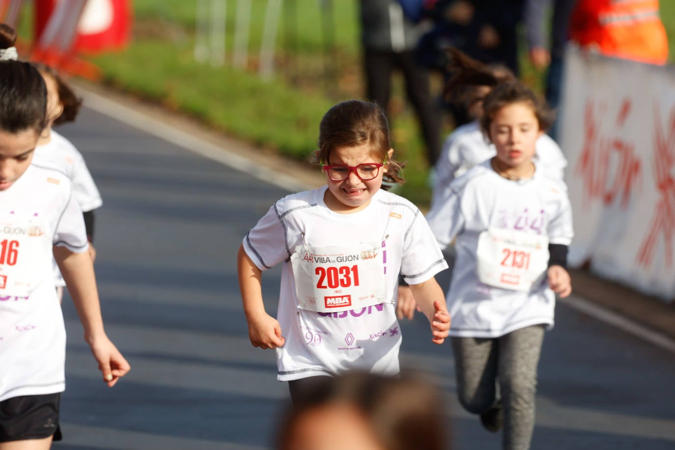 Más de 500 niños llenan el Cross Villa de Gijón