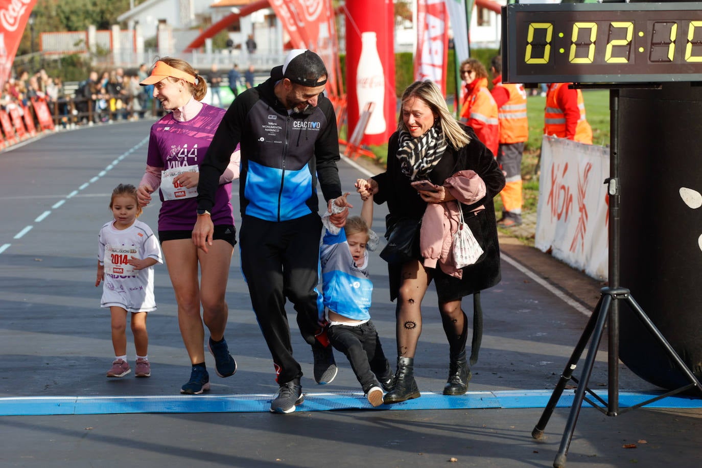 Más de 500 niños llenan el Cross Villa de Gijón