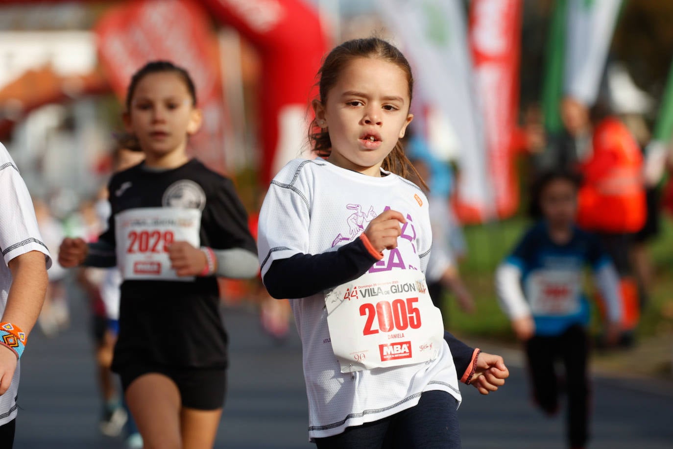 Más de 500 niños llenan el Cross Villa de Gijón