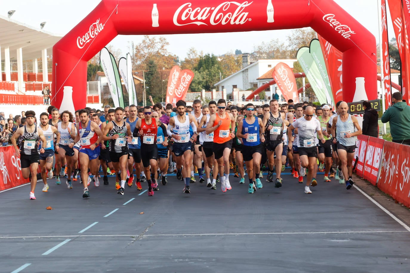 Más de 1.000 corredores se dan cita en el Cross Villa de Gijón