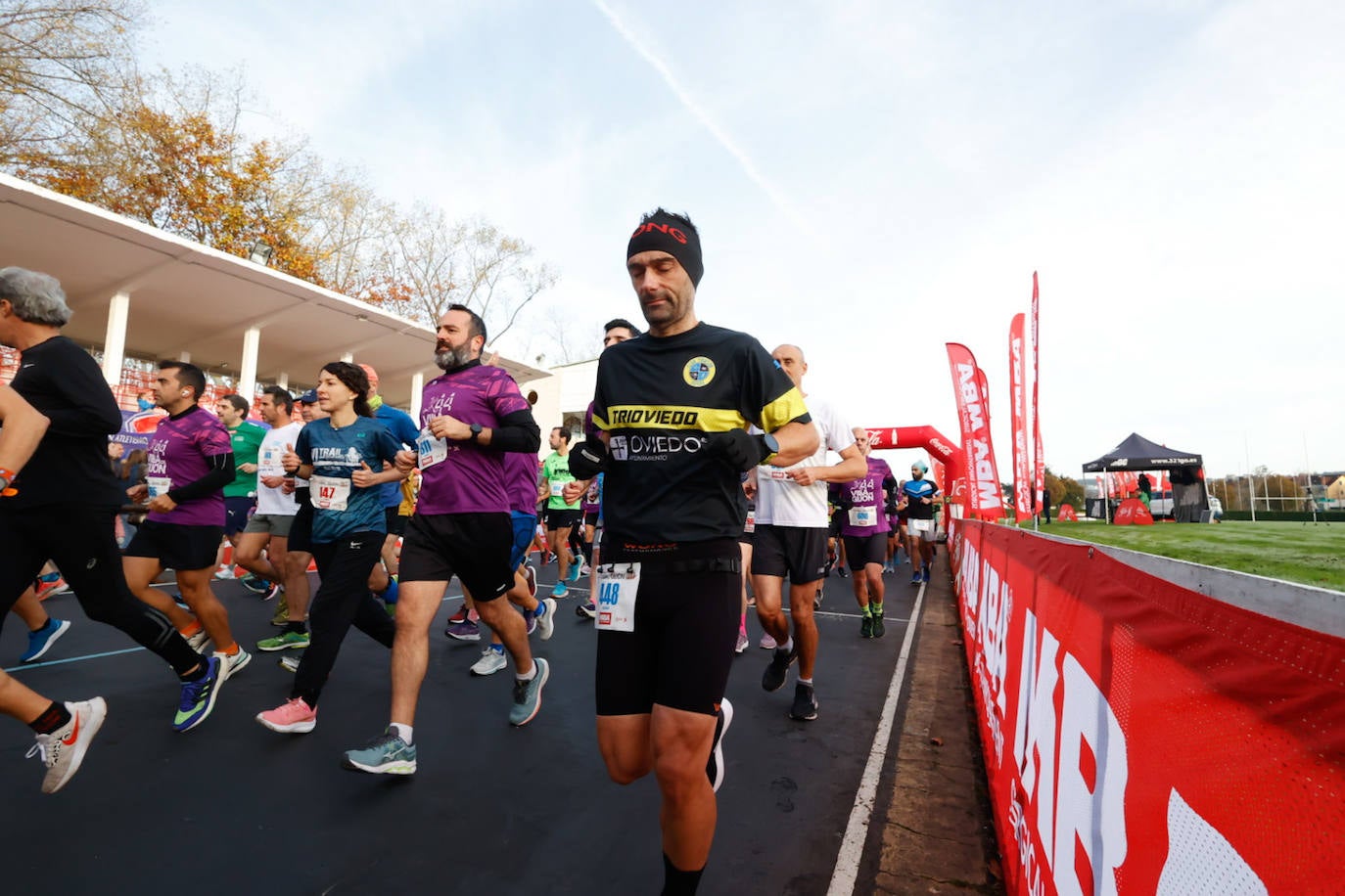 Más de 1.000 corredores se dan cita en el Cross Villa de Gijón