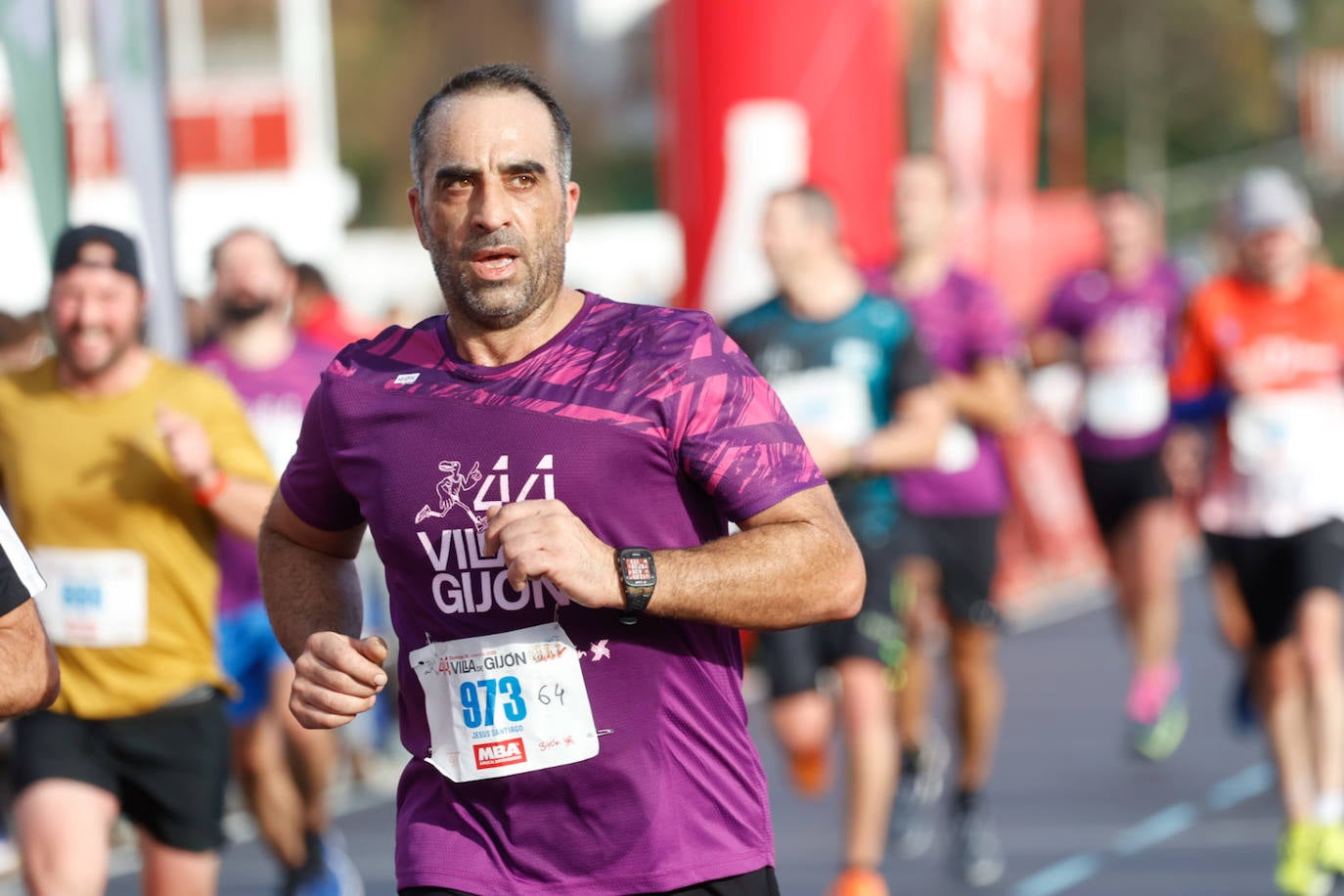 Más de 1.000 corredores se dan cita en el Cross Villa de Gijón