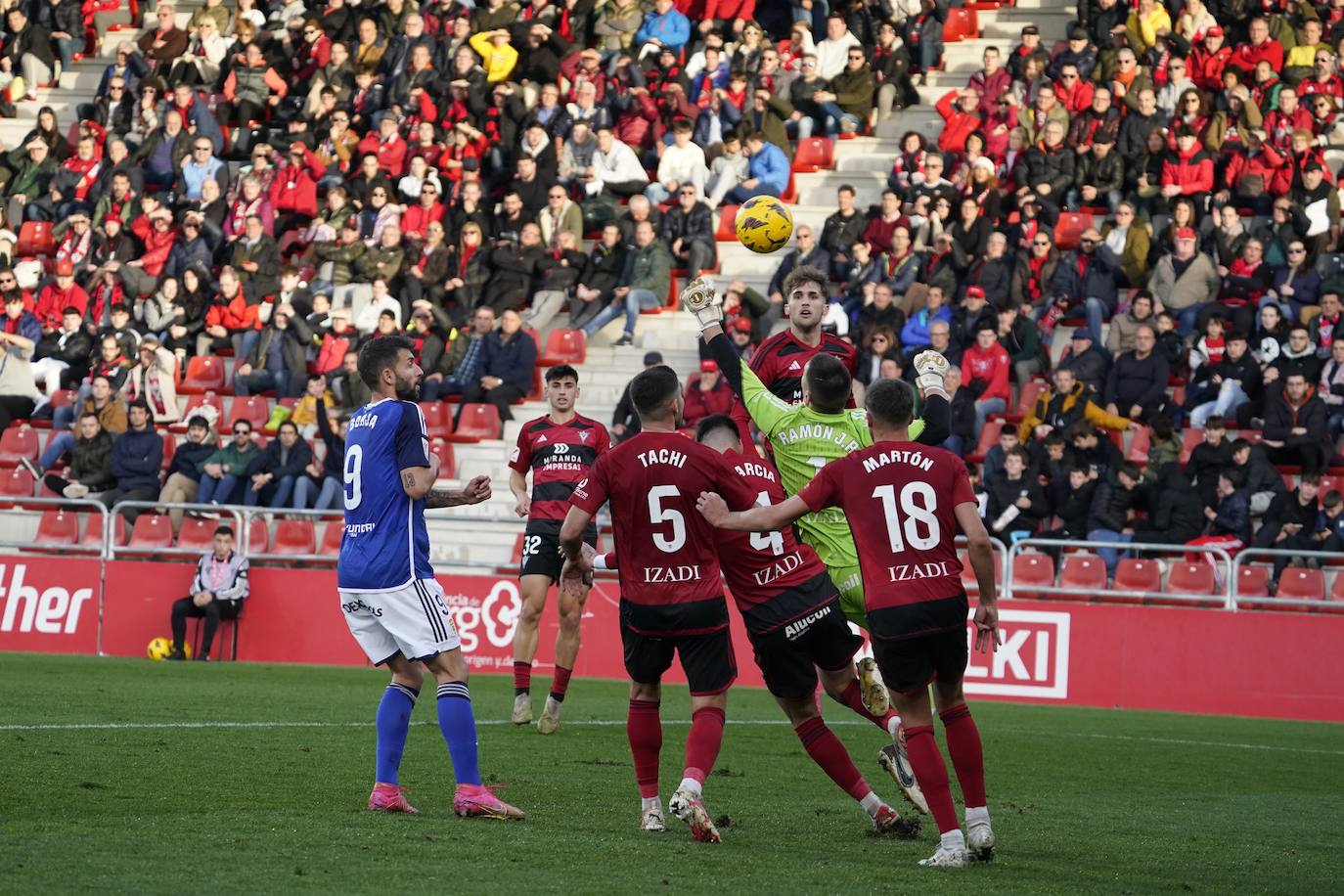 Las mejores imágenes del Mirandés - Real Oviedo