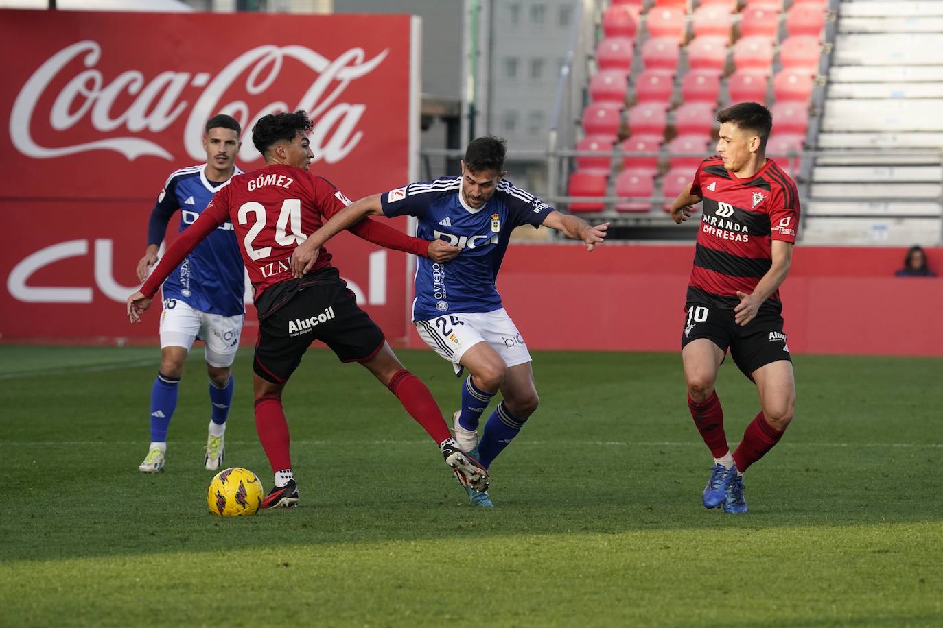 Las mejores imágenes del Mirandés - Real Oviedo