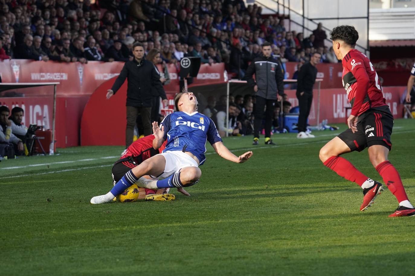 Las mejores imágenes del Mirandés - Real Oviedo