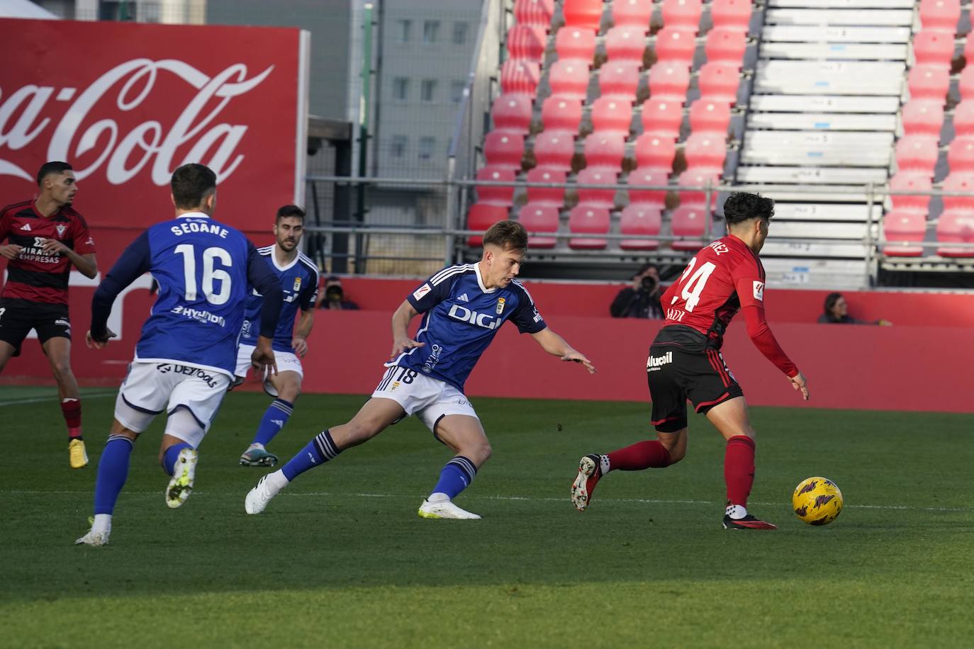 Las mejores imágenes del Mirandés - Real Oviedo