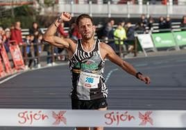 Marco García, a punto de proclamarse vencedor.