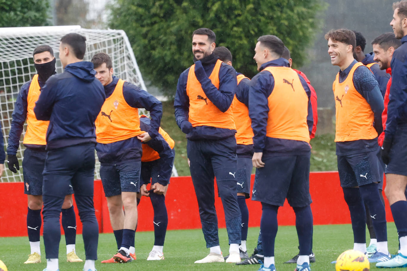 Entrenamiento del Sporting (30/11/2023)