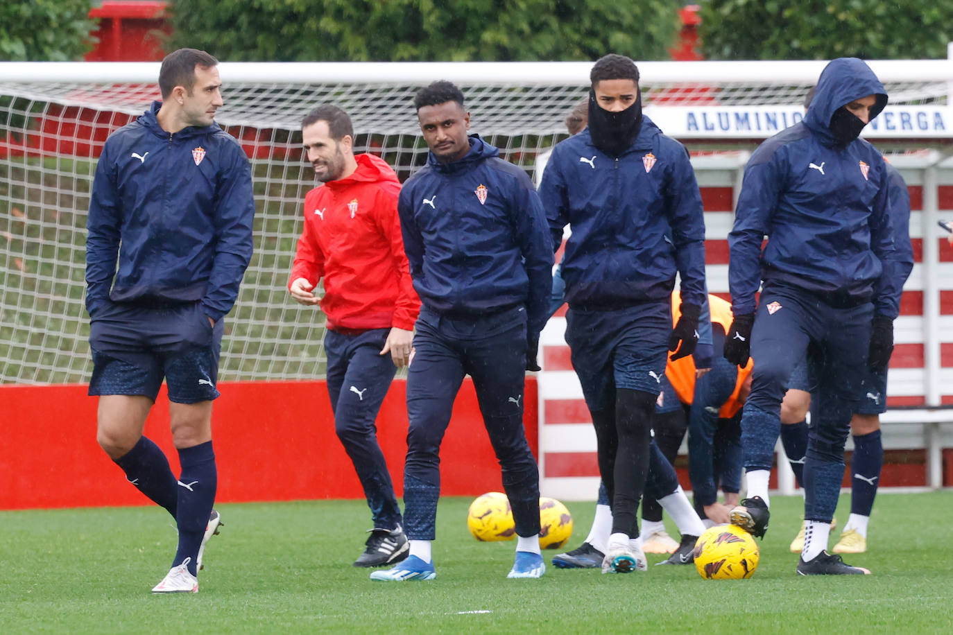 Entrenamiento del Sporting (30/11/2023)