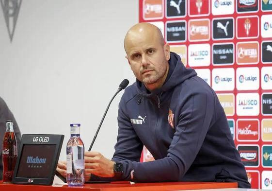 Miguel Ángel Ramírez, durante una rueda de prensa.