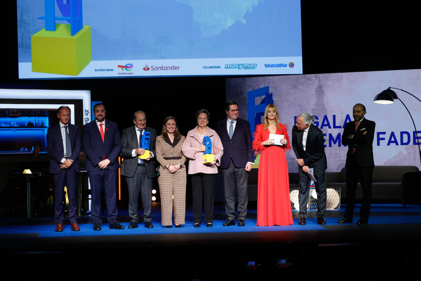 Fade distingue a representantes del mundo empresarial asturiano