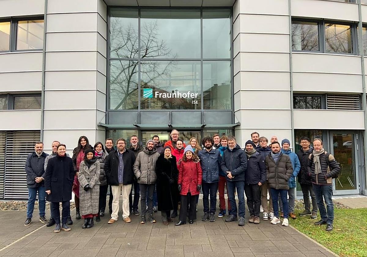 Participantes en el proyecto de distintos países europeos, en la reunión de lanzamiento en Alemania.