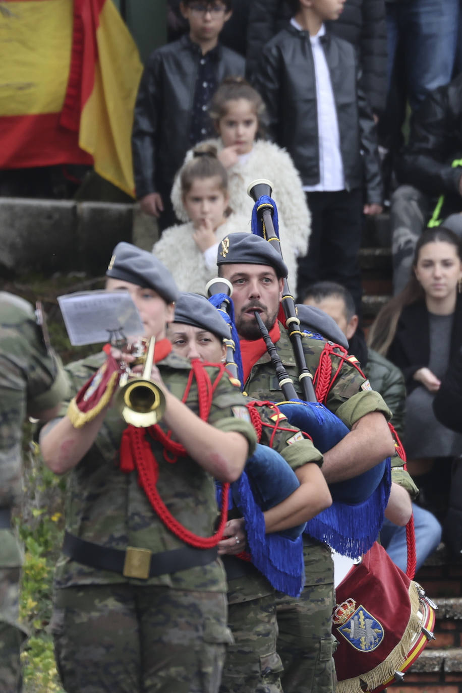 Cabo Noval celebra la Inmaculada, patrona de Infantería