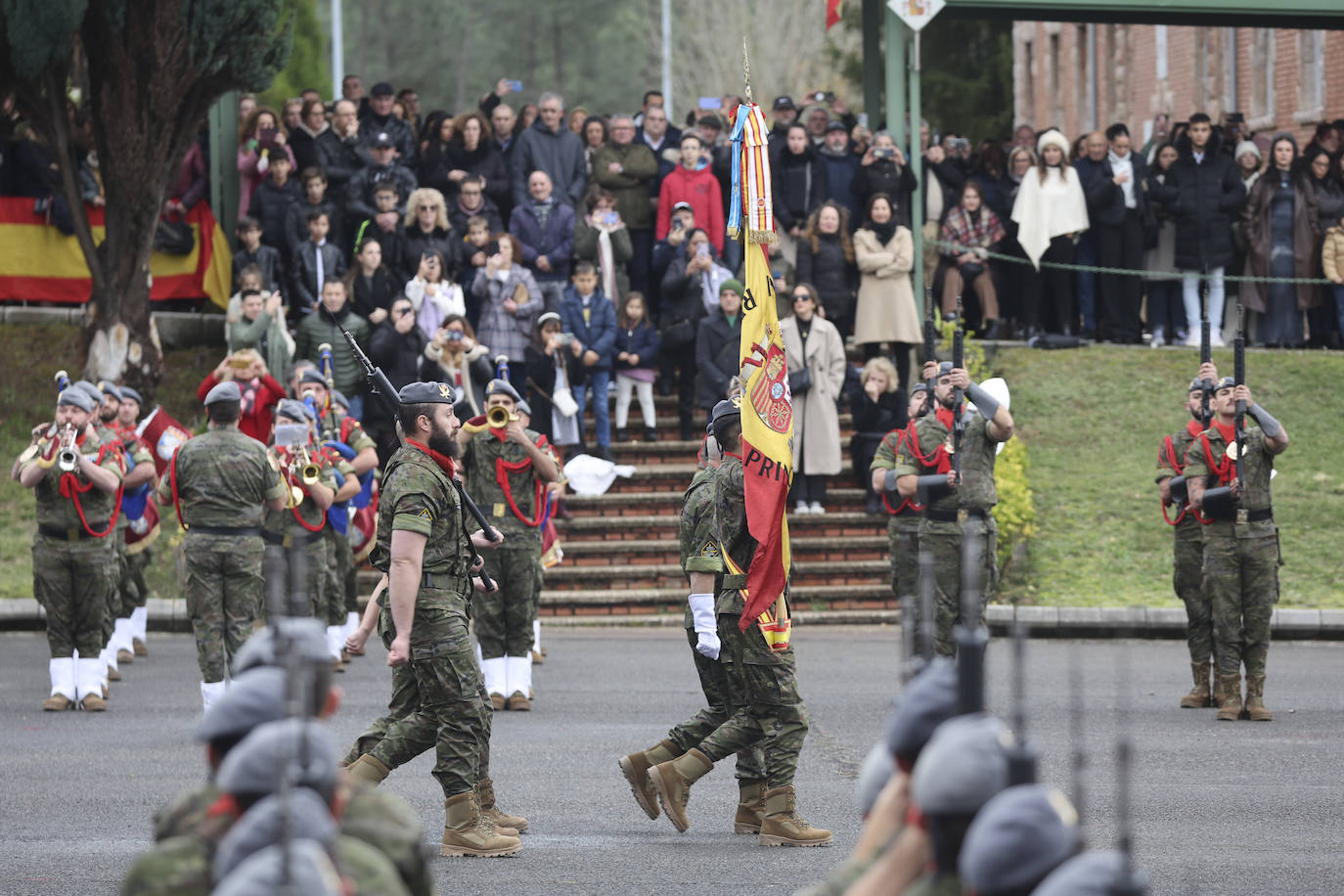 Cabo Noval celebra la Inmaculada, patrona de Infantería