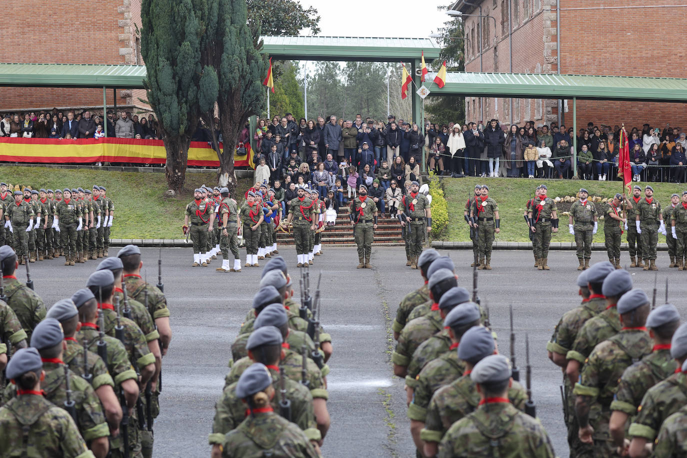 Cabo Noval celebra la Inmaculada, patrona de Infantería