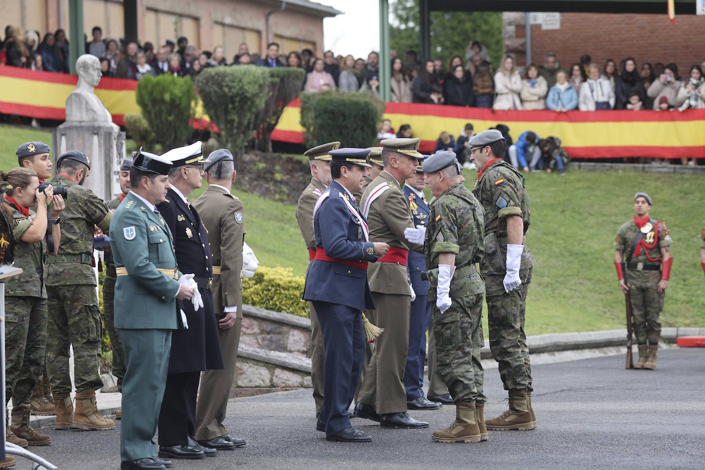 Cabo Noval celebra la Inmaculada, patrona de Infantería