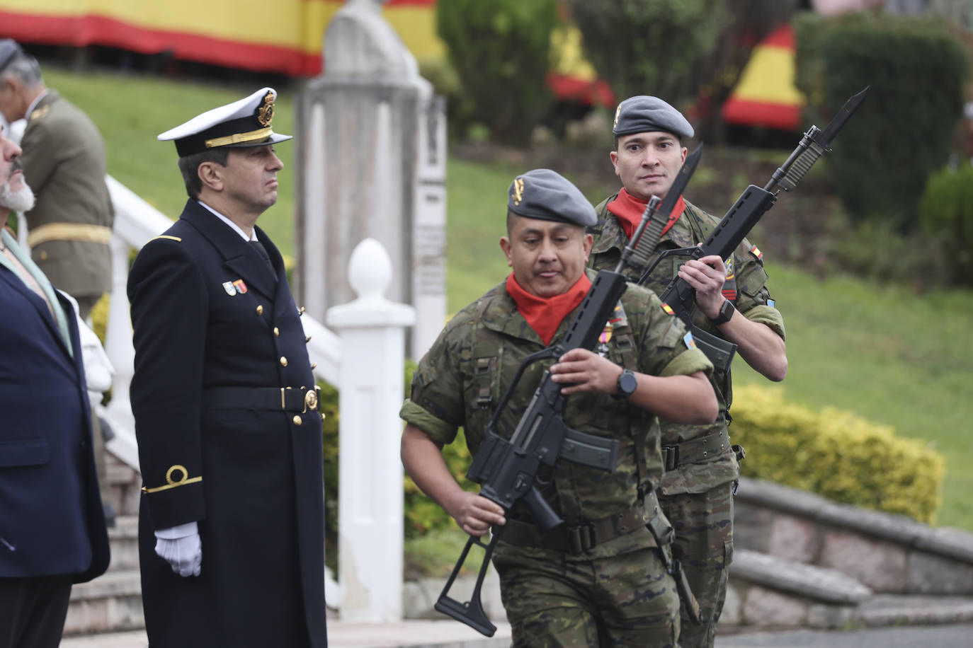 Cabo Noval celebra la Inmaculada, patrona de Infantería