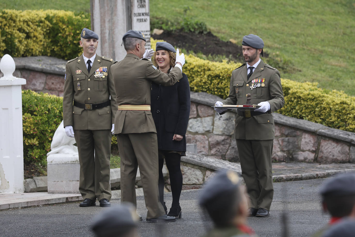 Cabo Noval celebra la Inmaculada, patrona de Infantería